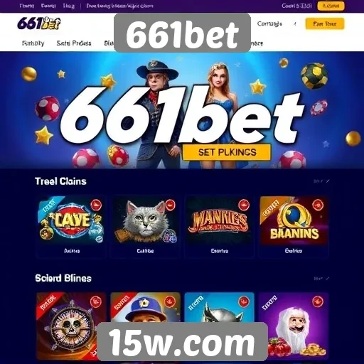 Experiência de usuário no site 661bet
